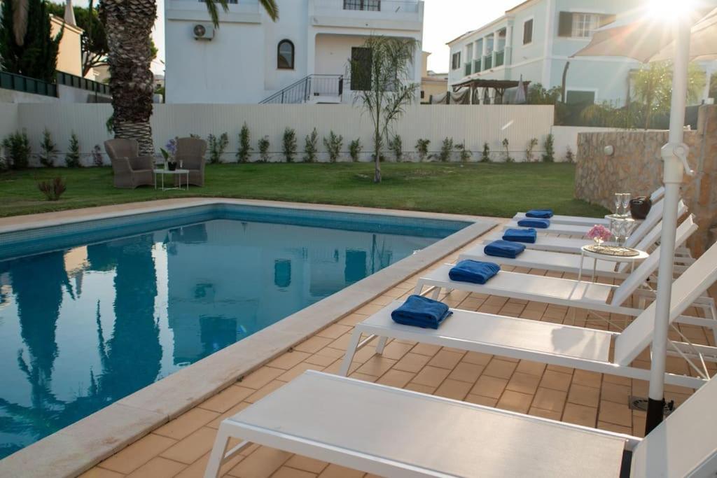 Vilamoura Beach Villa With Private Pool Картейра Экстерьер фото